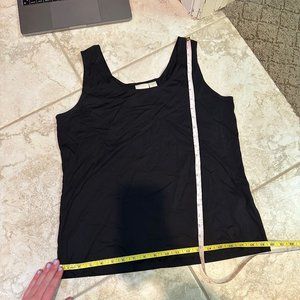 Chicos black Tank Top Size 2